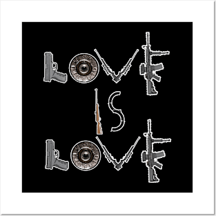 LOVE IS LOVE Posters and Art